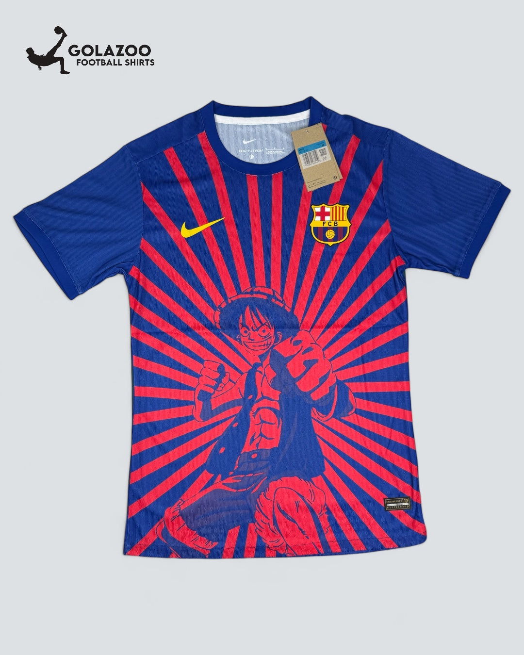 超レア　FC Barcelona シャツ FC Barcelona x One Piece — Luffy '1 Limited Edition Shirt