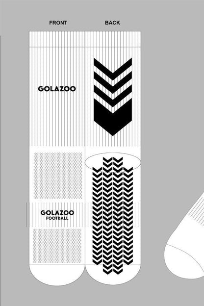 Set of 3 Pairs with Advanced Grip Pads — Golazoo Football Socks