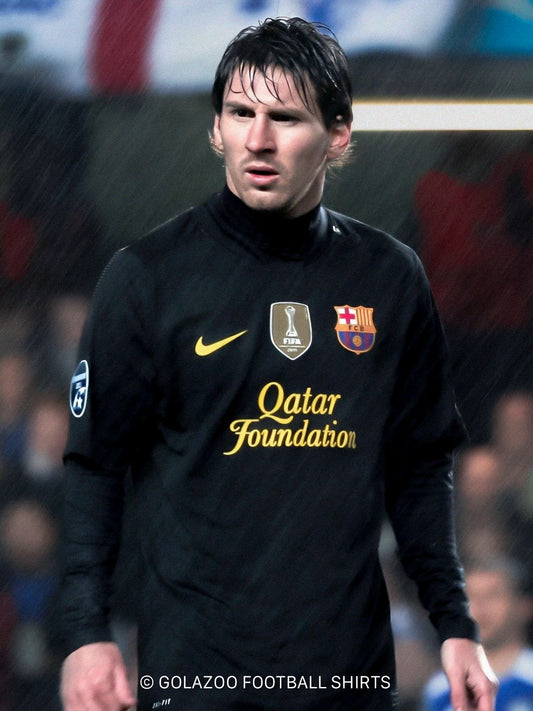 2011-12 FC Barcelona Away Shirt UCL Edition — MESSI #10