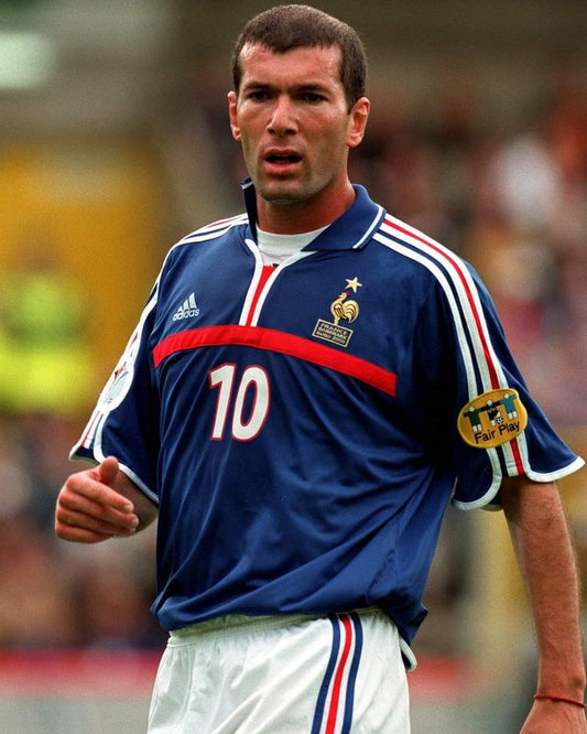 France 2000 Home Jersey Euro Edition