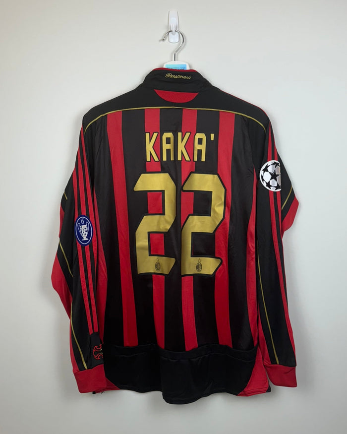 2006-07 AC Milan L/S Home Shirt — KAKÁ #22