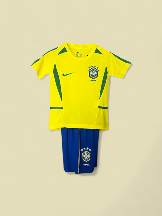 Junior Brazil 2002 Home Kit - World Cup