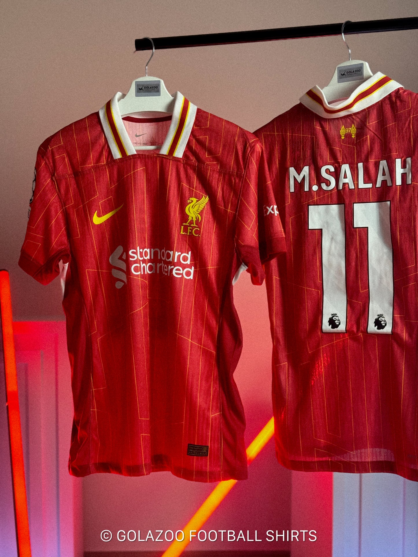 Liverpool FC 2024/25 Home Jersey - Salah #11 (Player Version)