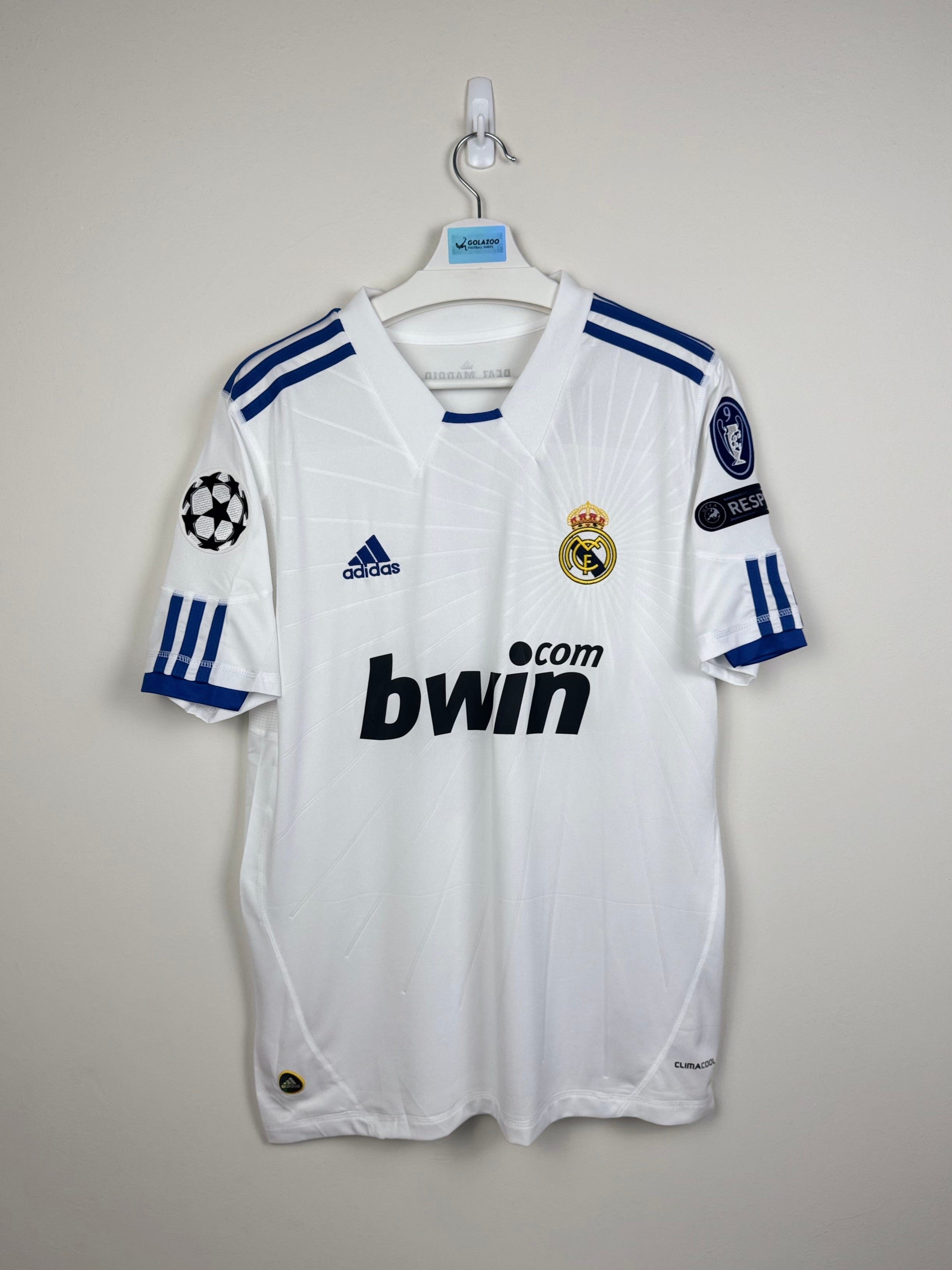ウェア Real Madrid 2011 #7 Ronaldo UCL shirt 2011-12 Real Madrid Home L/S Shirt Ronaldo #7 - 7/10 - (XL)