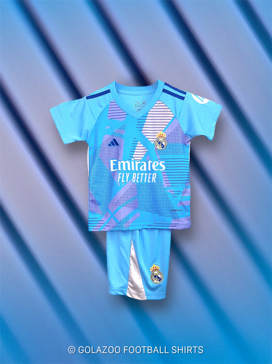 Junior Real Madrid 2024/25 Goalkeeper Kit