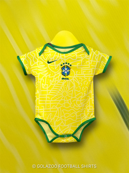 Brazil 2024/25 Baby Mini-Football Kit