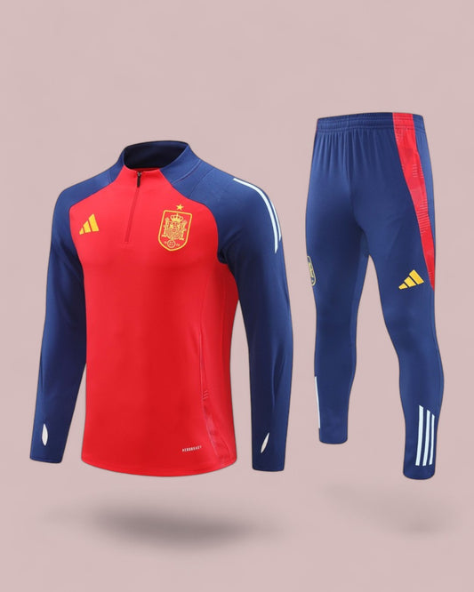 Spain 24/25 Half-Zip Long Sleeve Training Kit