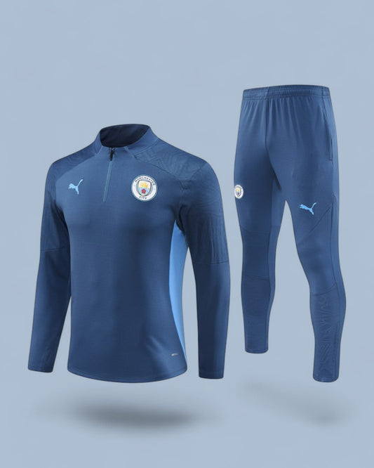 Manchester City 24/25 Half-Zip Long Sleeve Training Kit